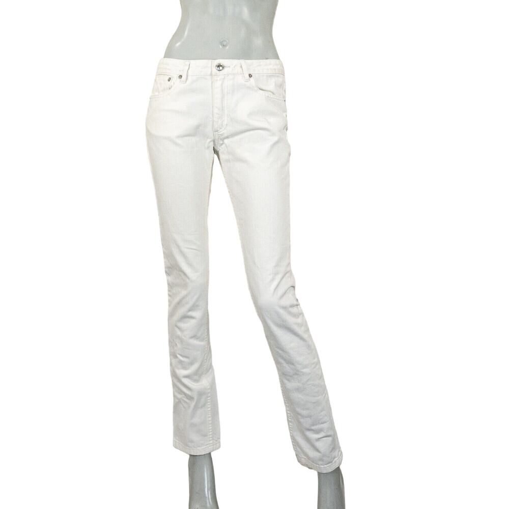 A.P.C. Women's JEAN ETROIT STANDARD denim Jeans in White size 27